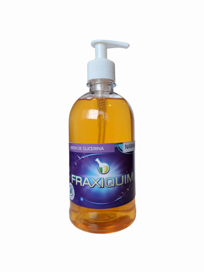 JABON DE GLICERINA NARANJA - 500 ML