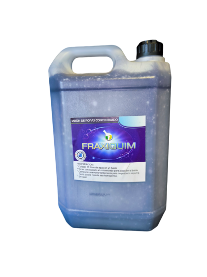 CONCENTRADO PARA JABON DE ROPAS - 5 X 3 LITROS