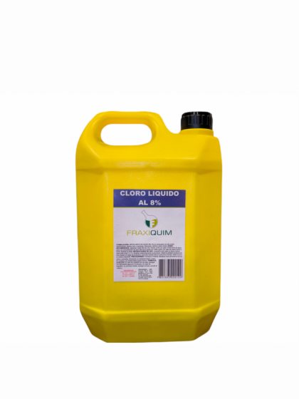 CLORO LIQUIDO  - 5 LITROS