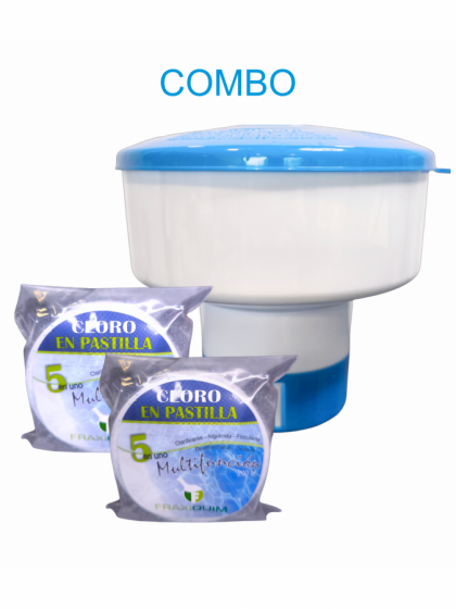 COMBO FLOTADOR + 2 PASTILLAS MULTIFUNCIÓN
